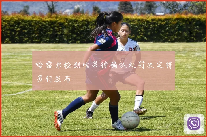 哈雷尔检测结果待确认处罚决定将另行发布