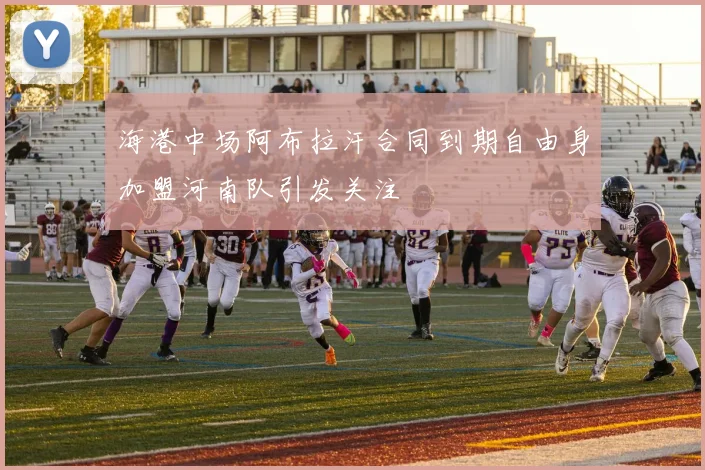海港中场阿布拉汗合同到期自由身加盟河南队引发关注