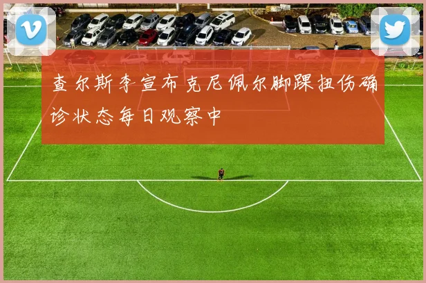 查尔斯李宣布克尼佩尔脚踝扭伤确诊状态每日观察中
